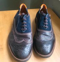 Paul Smith Jeans Budapester Leder Halbschuhe blau/braun Gr.42 Friedrichshain-Kreuzberg - Kreuzberg Vorschau