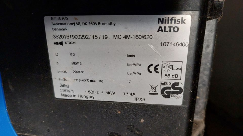 Nilfisk Hochdruckreiniger MC 4M-160/620 in Trier