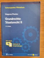 Grundrechte Staatsrecht II 37. Auflage Kingreen/ Poster 978381145 Nordrhein-Westfalen - Düren Vorschau