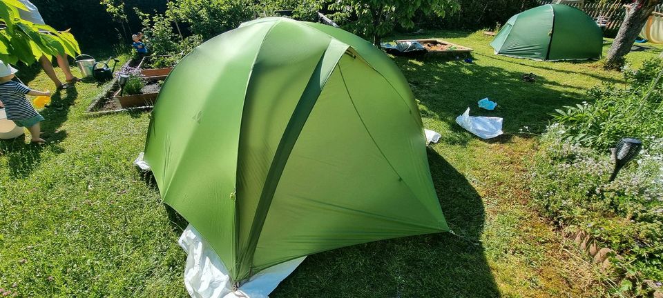 Vaude SPACE SEAMLESS 2-3P Kuppelzelt CRESS GREEN in Herrsching