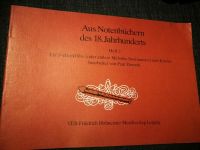 Aus Notenbüchern des 18. jahrhunderts für F-Blockflöte u Klavier Bayern - Obernzell Vorschau