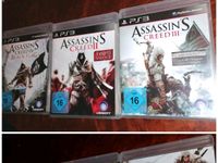 3x PS3 Spiele Assassin's Creed II und IIII + Black Flag Bayern - Parkstetten Vorschau