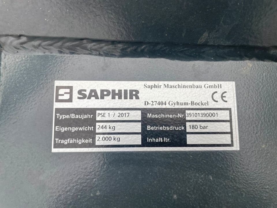 Saphir Poltergabel PSE 1, Holzzange, in Herbrechtingen