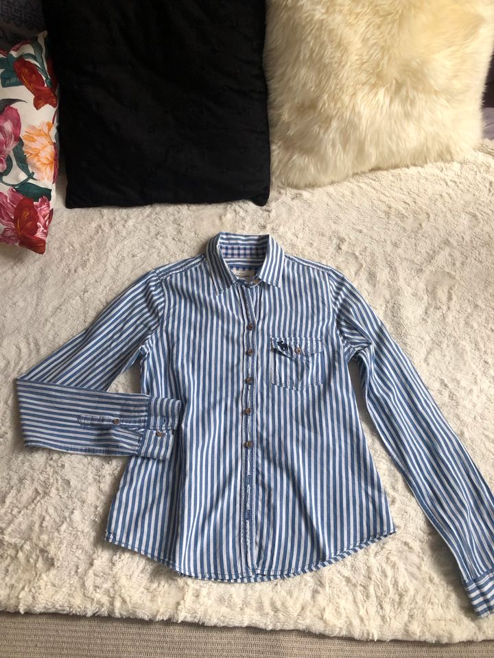 Abercrombie & Fitch Bluse Shirt Hemd Oberteil Baumwolle Gr.S in Berlin