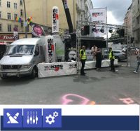 Mobile-, Anhänger-, Trailerbühne, Stage, Bühne - 5x5m - Mieten Berlin - Tempelhof Vorschau