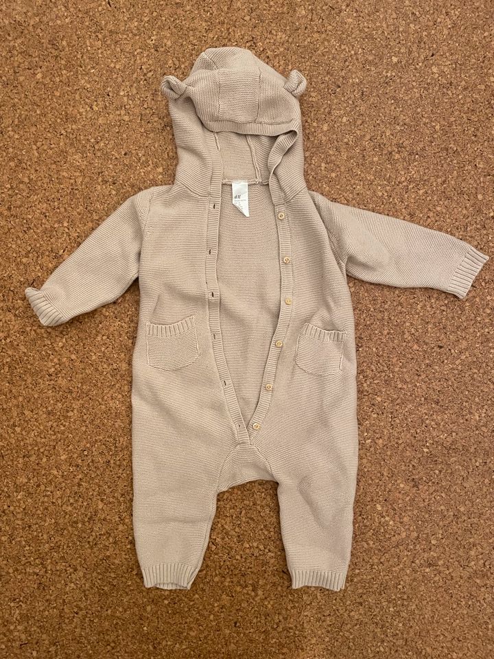 Baby Strick Overall Gr. 74 einmal getragen in Grafhorst