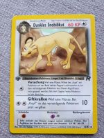 Pokémon Karte Dunkles Snobilikat | 1.Edition | Rocket | Deutsch Sachsen - Pausa/Vogtland Vorschau