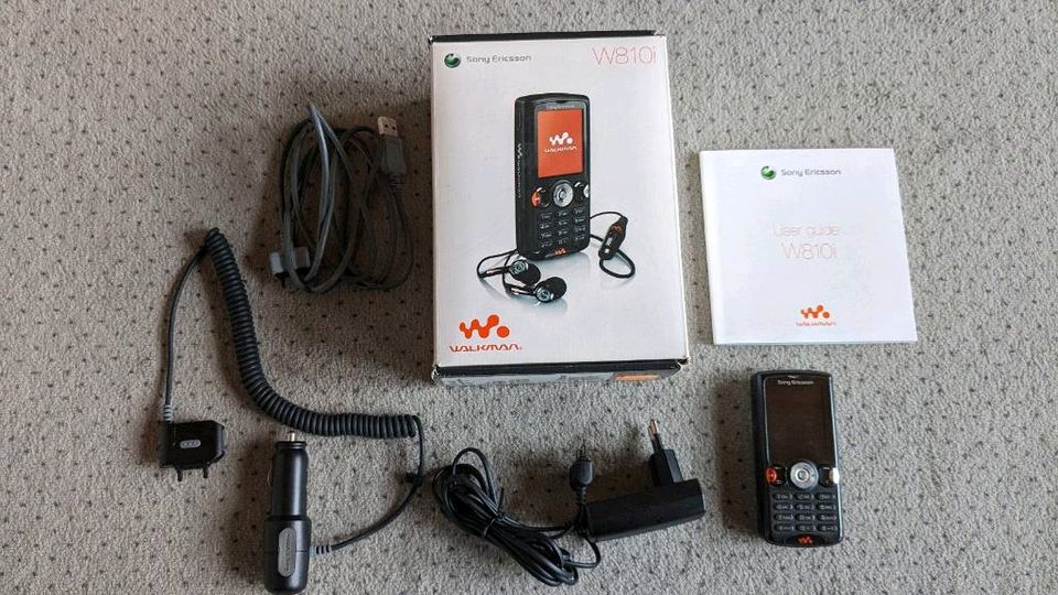 Sony Ericsson Walkman W810i - Satin Black (Ohne Simlock) Handy in Krefeld