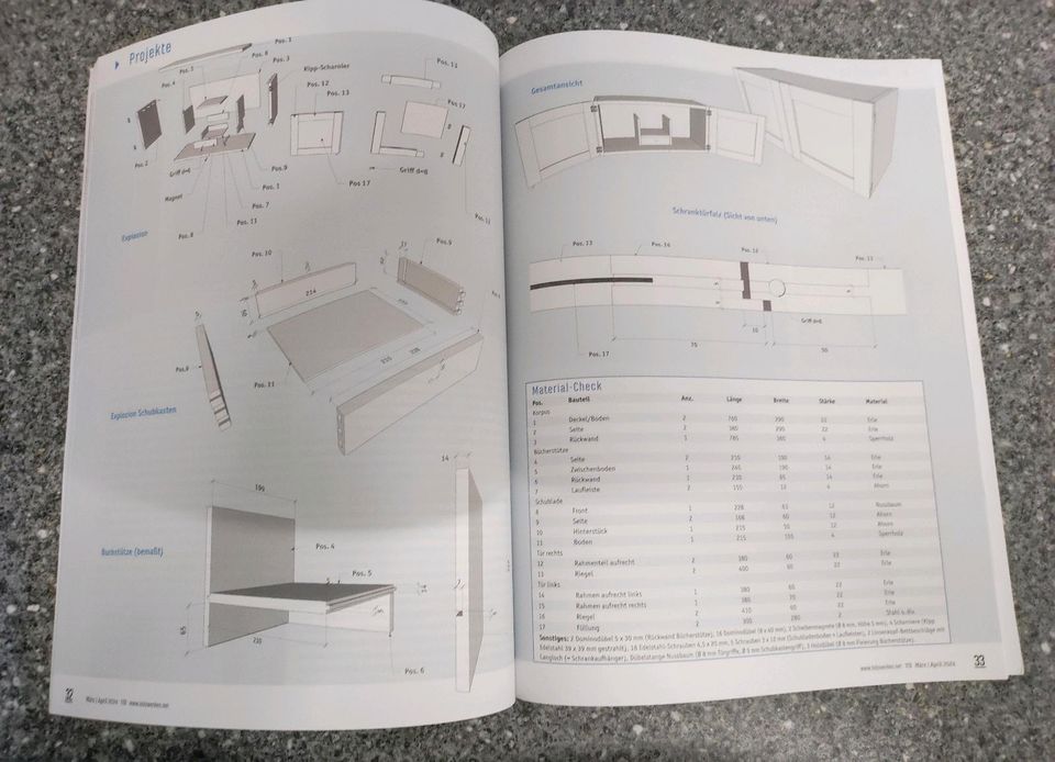 HolzWerken 113 März/April 2023 Zeitschrift gepflegt in Hannover