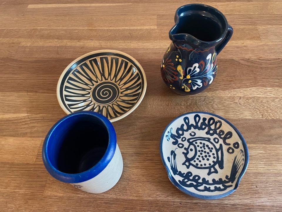 Vintage Keramik Set mit Krug in Hamburg