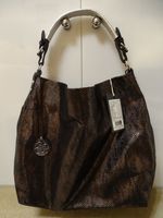 Handtasche, Shopper, Tasche gross, bronze-schwarz, NEU von Dudlin Bayern - Mering Vorschau