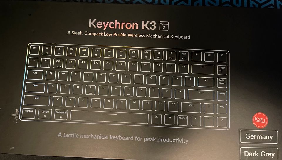 Keychron K3 Version 2, Gaming-Tastatur in Bruchsal