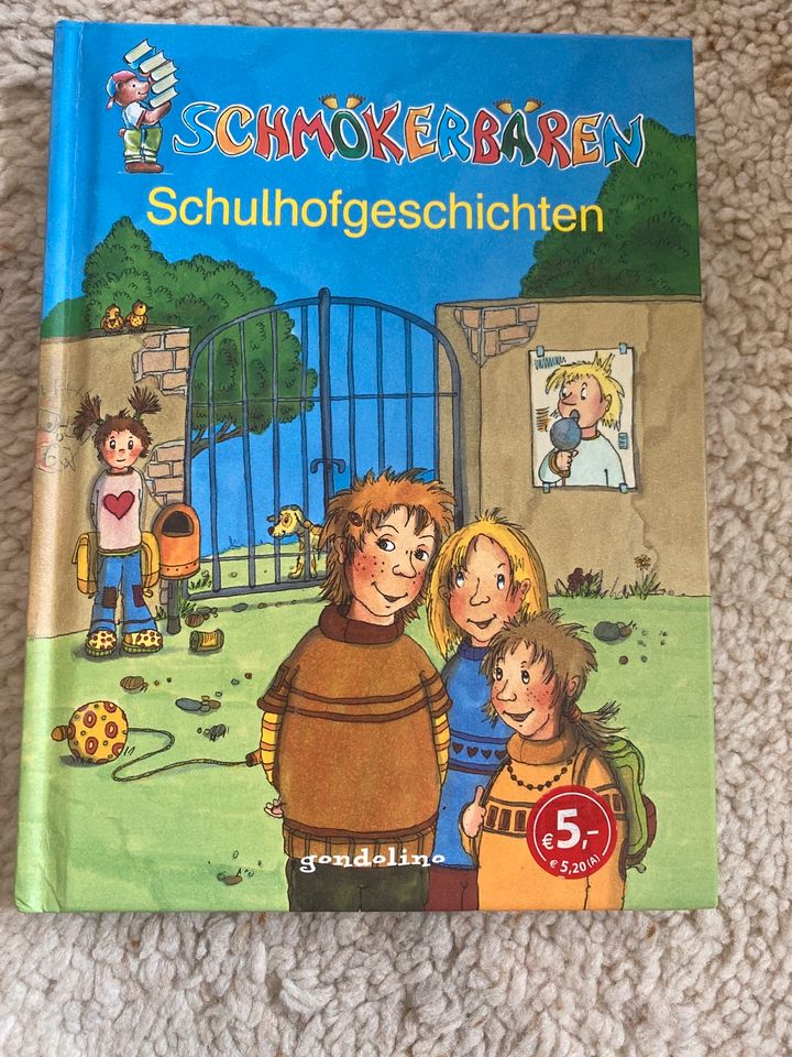 Kinderbuch Schmökerbären Schulhofgeschichten neuwertig in Kleinniedesheim