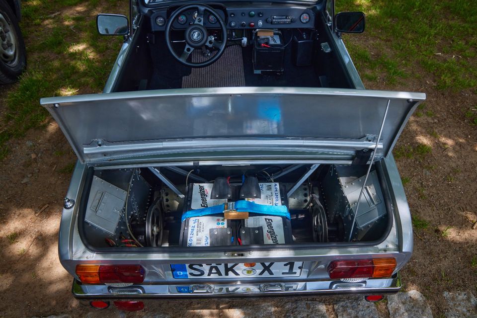 Oldtimer Microcar Audi X 1 Unikat ,  E - Cabriolet von 1983 in Rickenbach