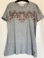 Sandro Paris T-Shirt Gr.S mit Stickerei grau Baumwolle neuwertig Berlin - Hellersdorf Vorschau