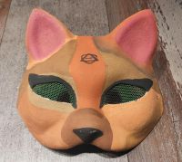 Therian Maske Katze handgemacht Nordrhein-Westfalen - Lünen Vorschau