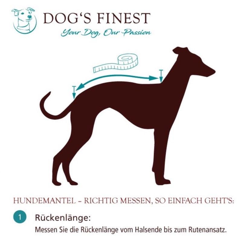 Dog’s finest Hundemantel Himmelsstürmer Gr. 45 NP 65€ in Fluorn-Winzeln