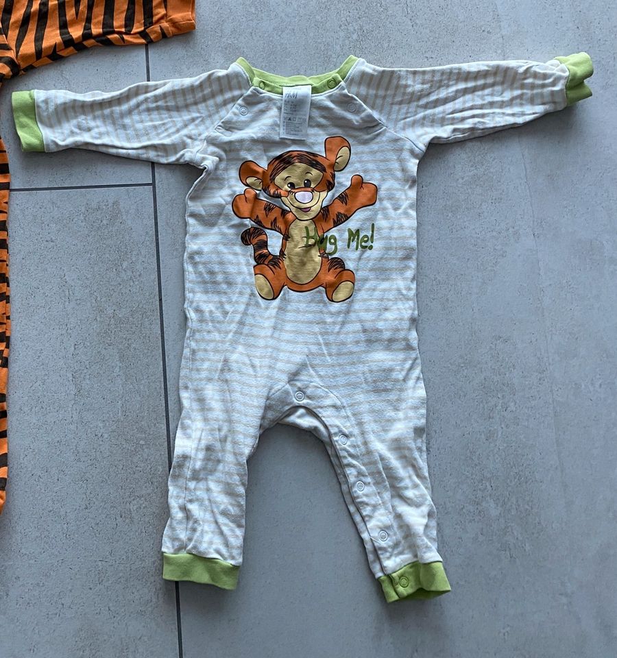 Baby Schlafanzug Pyjama Set Disney Tiger Gr 74 Strampler in Gudendorf