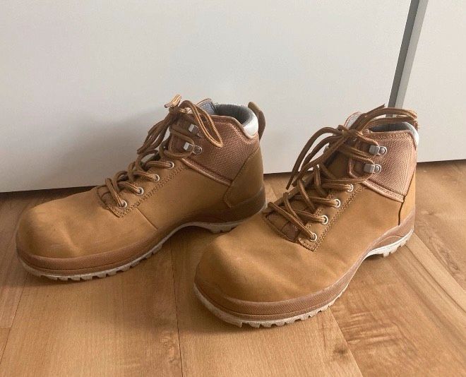 Victory Herren Stiefel Schnürboots gold braun senfgelb Gr. 43 in Stadtroda