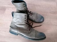 Tommy Hilfiger Leder StiefelGr. 44 grau braun Stiefeletten Schuhe Kiel - Suchsdorf Vorschau