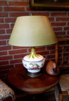 Tischleuchte Lampe Italien Keramik Grün Gelb edel Götzl vintage Niedersachsen - Seevetal Vorschau