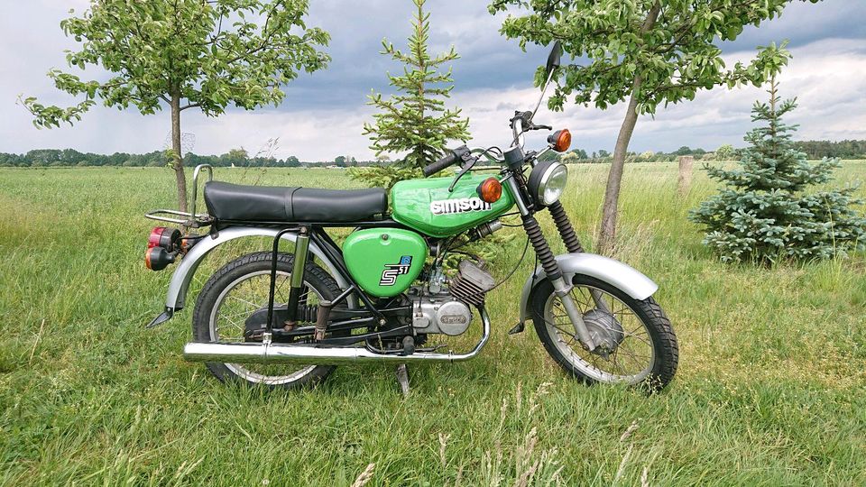 Simson s51 B1 mit KBA Papieren. Baujahr 1980 in Großdubrau