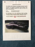 Designer Sofa mit recamiere, Programm XERTON, Farbe blau Hessen - Brechen Vorschau