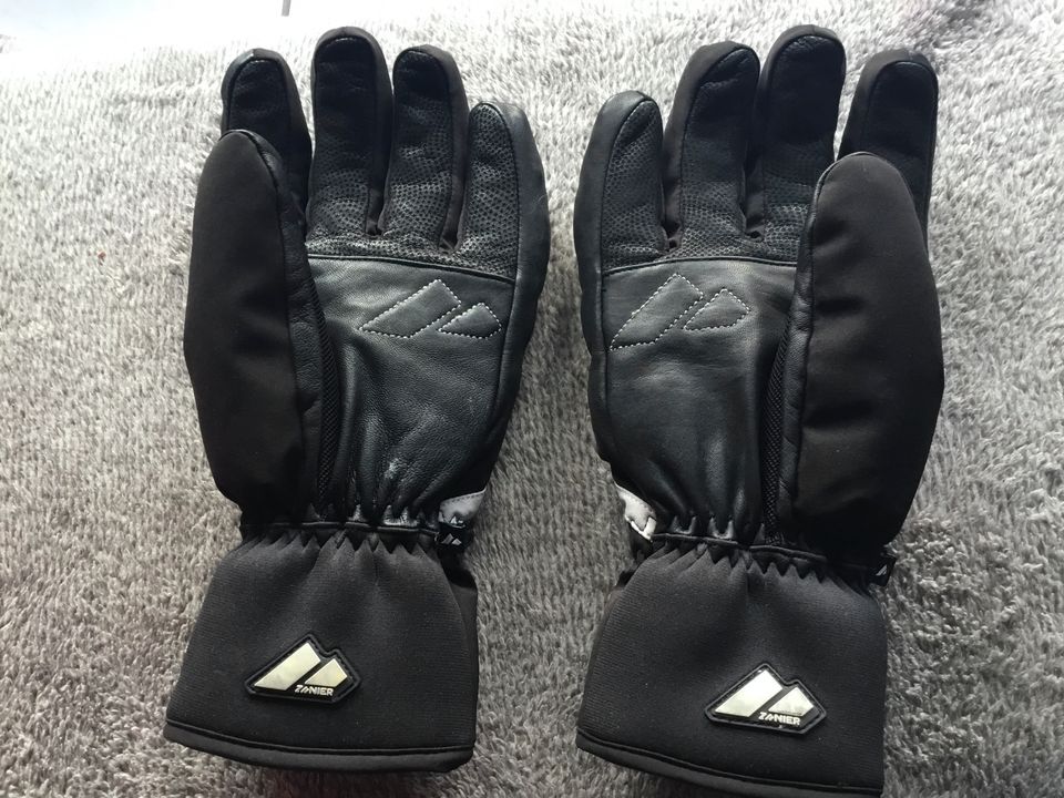 ZANIER Jerzens Gore-Tex Handschuhe schwarz weiß Gr. 10 primaloft in Bad Kreuznach