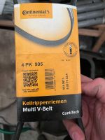 CONTINENTAL Keinrippeneiemen 4PK905 für CHRYSLER FIAT HONDA Brandenburg - Blankenfelde-Mahlow Vorschau