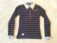 Gaastra Langarm-Poloshirt, blau-weiß-gestreift, Größe S Bonn - Beuel Vorschau