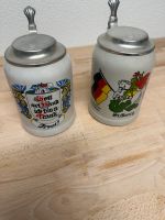 2 Bierkrüge mit Zinndeckel Bayern - Wörth a. Main Vorschau