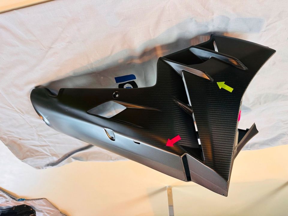 Motorspoiler IC lange Version matt Aprilia Tuono ab 2021 in Hemdingen