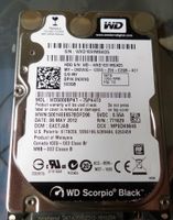 Western Digital Scorpio Black 500GB SATA II 16MB 7200RPM WD5000BP Eimsbüttel - Hamburg Eimsbüttel (Stadtteil) Vorschau