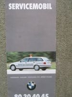 BMW 3erReihe E36 touring Servicemobil Flyer Dänisch brochure Nordrhein-Westfalen - Minden Vorschau