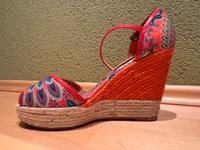 Desigual Sandaletten, bunt, Größe 38, Sandalen, High heels Baden-Württemberg - Talheim Neckar Vorschau