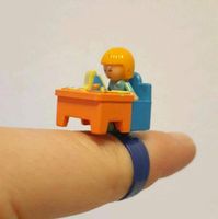 Bluebird Polly Pocket 1989 Midges Ring Figur komplett Brandenburg - Ahrensfelde Vorschau