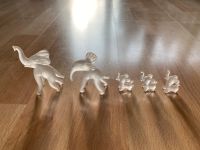 Elefanten Familie Setzfigur Glas Setzkasten Figur Set 5 Elefanten Wandsbek - Hamburg Sasel Vorschau