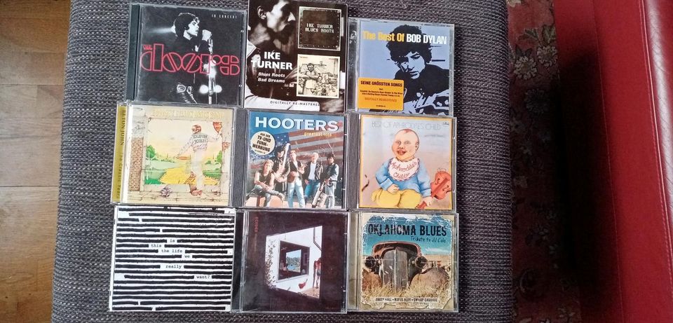10 CDs pink Floyd, Bob Dylan, doors, Ike Turner in Isenbüttel