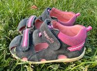 2,50€❤️ Superfit Sandale Gr 23 Sommer-Schuh Mädchen Lauflerner Nordrhein-Westfalen - Alpen Vorschau