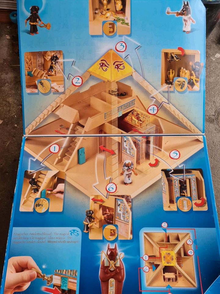 Playmobil 4240 Große Pyramide Neu unbespielt mit OVP Ägypten in Wallhausen