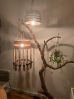 Lampenschirm, Midcentury, DDR, Vintage, Retro, Boho, Makramee, Bayern - Augsburg Vorschau