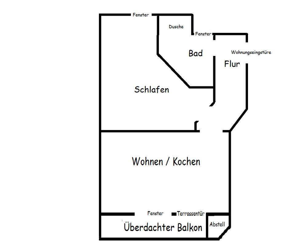 2 Zimmer Wohnung zu vermieten 60 qm 87727 Babenhausen in Babenhausen