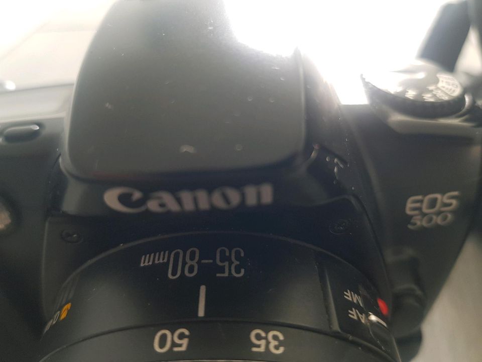 Canon EOS 500/500QD,Kamera,Filme, inkl.Tasche,Objektiv u. Zubehör in Elmshorn