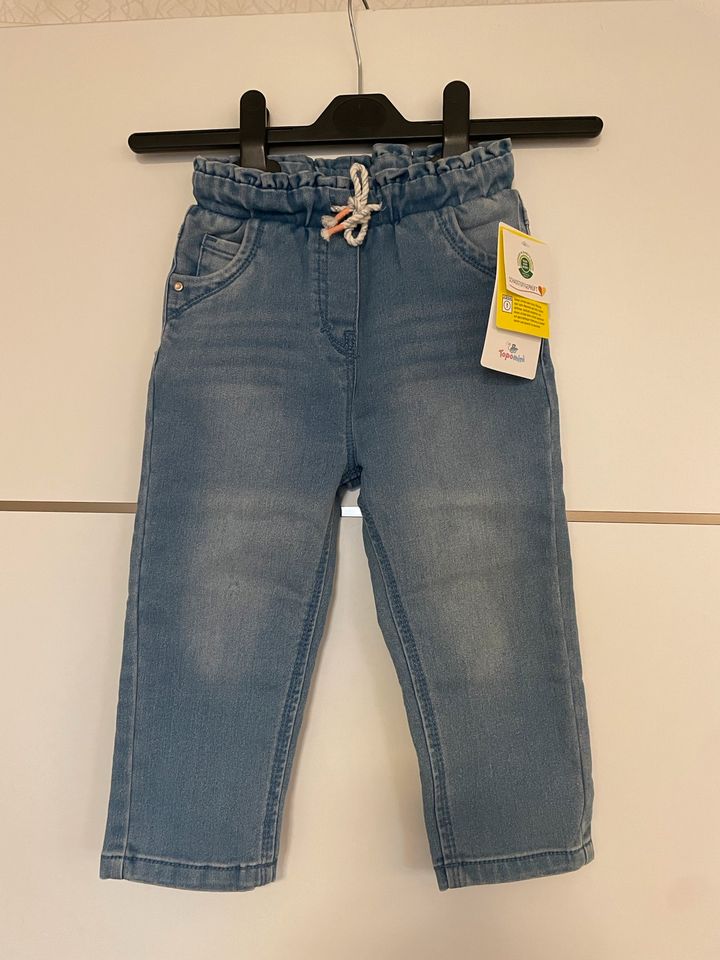 Jeans Mädchen Größe 92 in Wülknitz