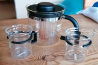 Melior Teekanne mit Filtereinsatz und 2 Teetassen aus Glas Bayern - Dießen Vorschau