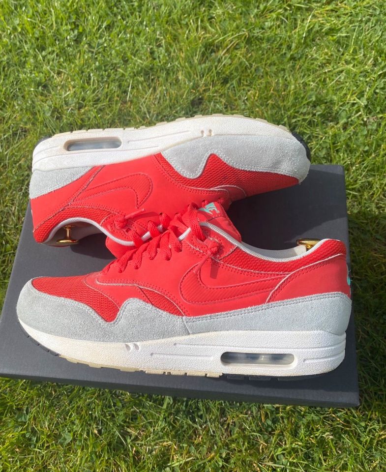 Nike Air Max 1 Essential in Gr. 42 "Daring Red" 2014 Jordan Force in Neukirchen-Vluyn