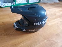 Motorradhelm Crosshelm Madhead Schwarz Größe S plus Brille Baden-Württemberg - Mannheim Vorschau