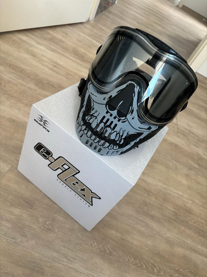 Paintball Airsoft Maske Empire E-Flex Skull | Call of Duty Ghost in Geestland