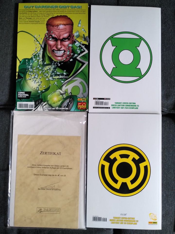 RIESEN GREEN LANTERN PAKET COMICS & FIGUREN in Kassel