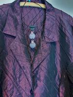 Bussiness Blazer Bluse gr.54 - dunkelviolett - Brandenburg - Freienhagen  Vorschau